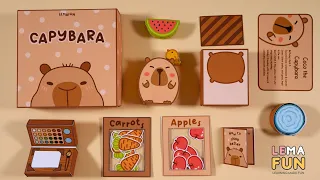 DIY Capybara Paper Craft Box | Fun crafts to make at home with kids