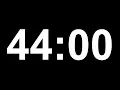 44 Minute Timer Dark Mode