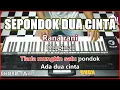 Download Lagu SEPONDOK DUA CINTA Karaoke Dangdut Korg Pa3x (Chord\u0026Lirik)