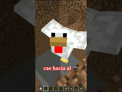 La caída más triste de minecraft! 😔👀😱💀 #minecraft #shorts