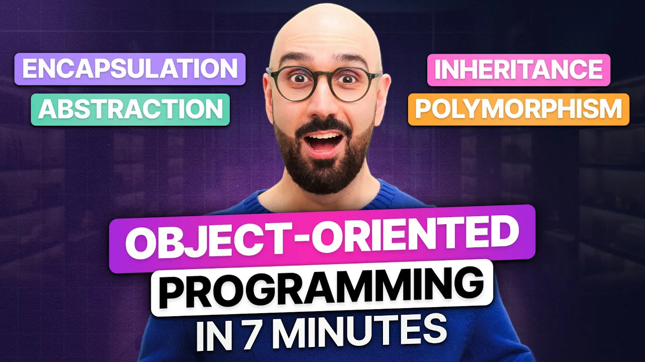 Object-Oriented Programming, Simplified - YouTube thumbnail