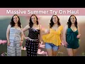 Massive Aerie Summer Try On Haul Review Petite Curvy AE Aerie Finds