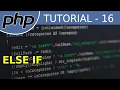 else if Statement - PHP Tutorial For Beginners With Examples