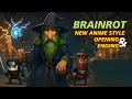 LAGU ANOMALI BRAINROT | Anime Version OFFICIAL VIDEO OPENING \u0026 CLOSING