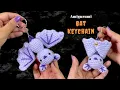 How to Crochet a Cute Amigurumi Bat Keychain Easy Step by Step Tutorial Halloween Crochet