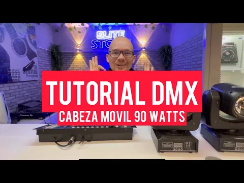 Download MP3 Tutorial DMX con cabezas móviles de 90 WATTS led.
