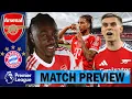 Lagu Eberechi Eze And Trossard To Start !!! Arsenal Vs Bayern Munich | Match Preview !!!