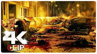 It's Raining Zombies Scene | RESIDENT EVIL (NEW 2026) Movie CLIP 4K
