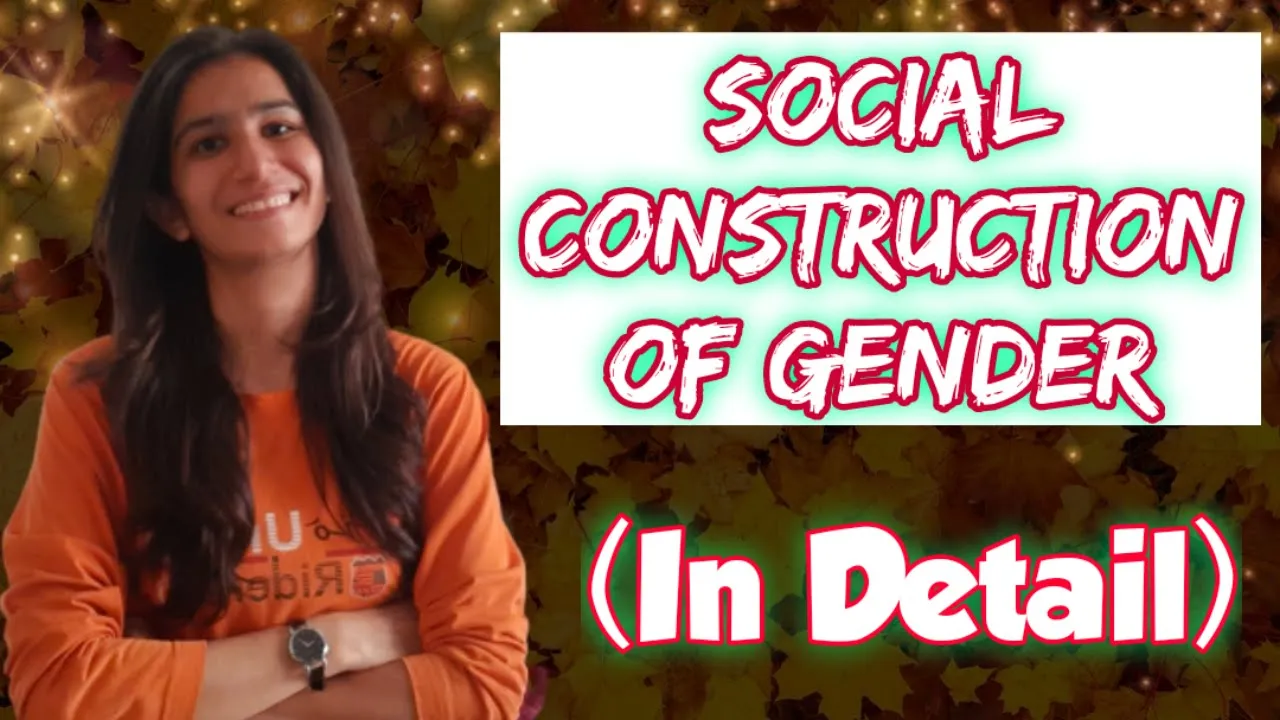 Social Construction of Gender | Gender Roles | B.Ed. | PPT Notes | Inculcate Learning | By Ravina