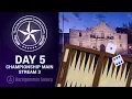 Lagu D5S3P1: 2026 Texas Backgammon Championships | Championship Div Main Rnds to Quarterfinals