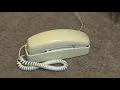 AT T 210 Trimline Corded Phone Initial Checkout