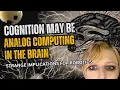 Cognition May Be Analog Computation Implications for Robotics