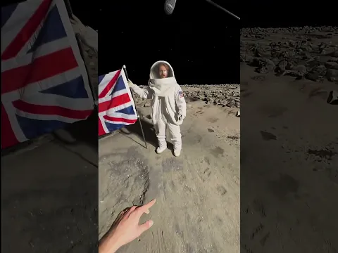🚀 ¡Saltó y llegó hasta la Luna! 🌕😱