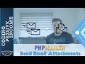 PHPMailer Tutorial - Send Email Attachments