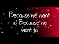 Billie Piper - Because We Want To ((With Lyrics))