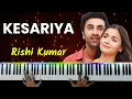 Download Lagu Kesariya Piano Instrumental | Ringtone | Brahmastra | Karaoke | Hindi Song Music Cover