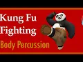 Body Percussion Play-Along | Kung Fu Fighting Rhythm Activity for Kids 🐼