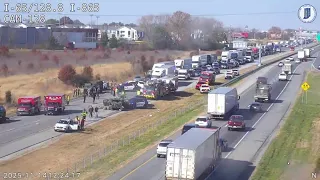 Indiana National Guardsman dead 3 more injured after I-65 crash in Boone County