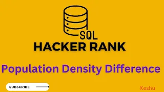 Population Density Difference HackerRank SQL solution Hacker Rank Solutions