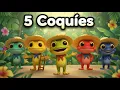 5 Coquies Boricuas