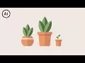 Flat Design Potted Plants Illustrator CC Tutorial