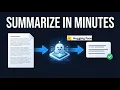 Build a Text Summarizer in Minutes Hugging Face Transformers