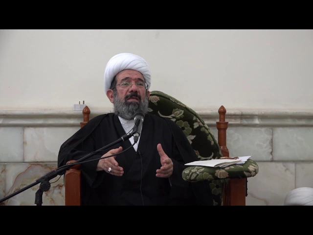 ⁣سماحة الشيخ باقر الايرواني ـ درس الأصول 28 محرم 1438