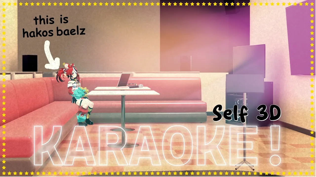 ≪SELF 3D KARAOKE≫ Her name is Hakos Baelz