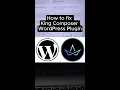 How to Fix King Composer WordPress Plugin Not Saving Issue Object Cache Pro Conflict