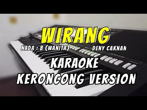 Download MP3 WIRANG Karaoke keroncong NADA CEWEK