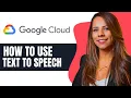 How to USE GOOGLE CLOUD TEXT TO SPEECH Latest Update