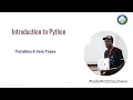 hello world Python and variables
