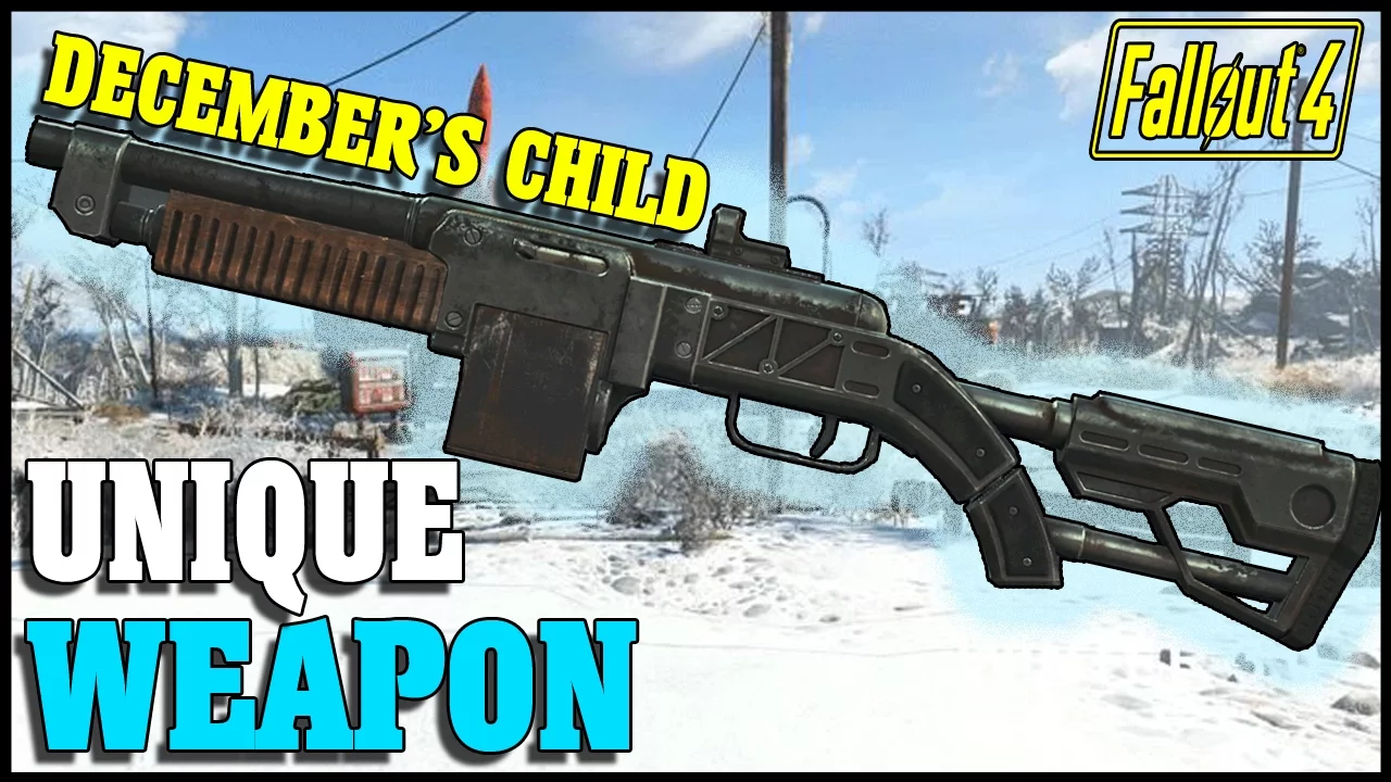Fallout 4 Far Harbor Unique "December's Child" Weapon Guide! (Fallout 4 Best Weapons) Fallout 4 Far Harbor Unique "December's Child" Weapon Guide! (Fallout 4 Best Weapons)