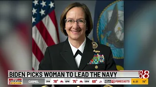 Admiral Lisa Franchetti chosen to be first woman to lead U S Navy