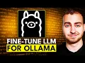 EASIEST Way to Fine-Tune a LLM and Use It With Ollama