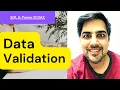 How to do data validation in SQL Excel - 02 Power BI Training