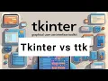 Tkinter vs ttk Button Python GUI Tutorial Combobox Explained