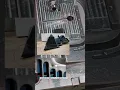 Mold water baffle anti fall assembly tip
