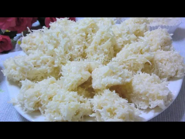 COCADA DE LEITE CONDENSADO CREMOSA