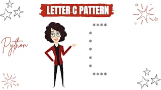 Python Tutorial for Beginners Printing Letter C Pattern in Python