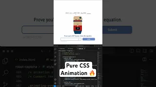 Solving CAPTCHAs in the year 2050 CSS Animation