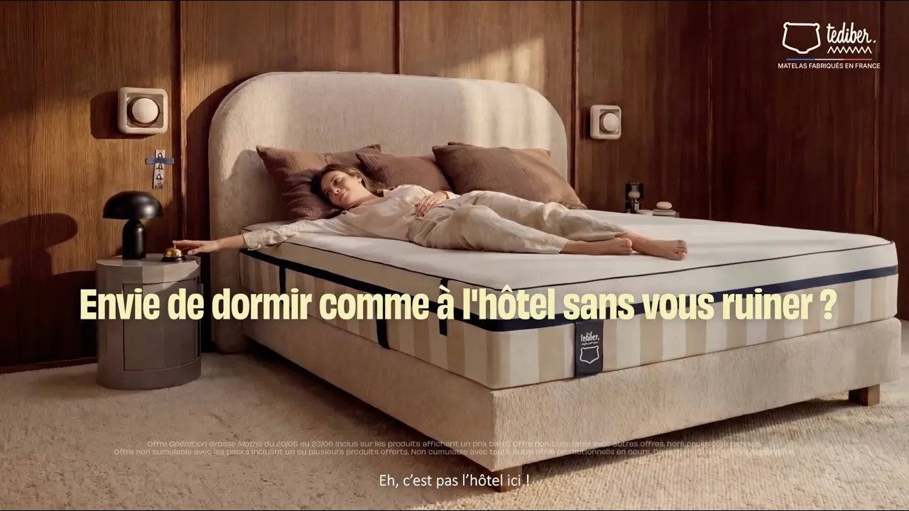 Tediber — Tediber — Hybride Premium Mattress Promotion (YouTube video ad)