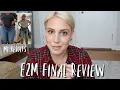 E2M 8 week Fitness challenge FINAL REVIEW