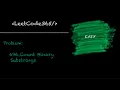 Count Binary Substring LeetCode 696 - Python Solution
