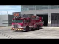 Dallas Fire Rescue Truck 37 and Engine 37 respond to calls