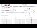 Test C 4 to 6 Create an Exponential Function Given Range Asymptotes
