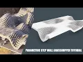 Grasshopper Tutorial parametric step wall