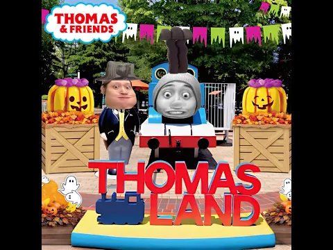 【タイムワイプ】Thomas Land Halloween Party VFX Challenge!トーマスランドでハロウィンパーティー! #ThomasAndFriends #VFX #トーマス
