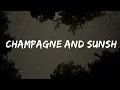 PLVTINUM - Champagne and Sunshine (Lyrics) feat. Tarro
