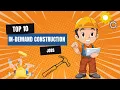 Top 10 In-Demand Construction Jobs High-Paying Construction Careers